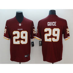 Men's Washington Redskins #29 Derrius Guice Burgundy 2018 Draft Vapor Untouchable Limited NFL Jersey 