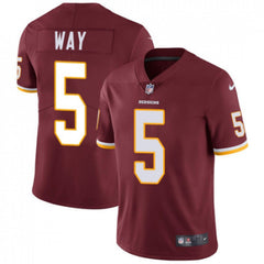 Men's Washington Redskins #5 Tress Way Red Vapor Untouchable Limited Stitched NFL Jersey 