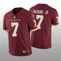 Men's Washington Football Team #7 Dwayne Haskins Jr. Red Vapor Untouchable Limited Stitched Jersey 
