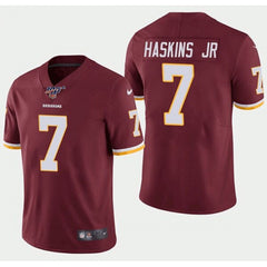 Men's Washington Redskins #7 Dwayne Haskins JR Red 2019 100th season Vapor Untouchable Limited Stitched NFL Jersey 