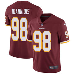 Men's Washington Redskins #98 Matthew Ioannidis Burgundy Red Vapor Untouchable Limited Stitched NFL Jersey 