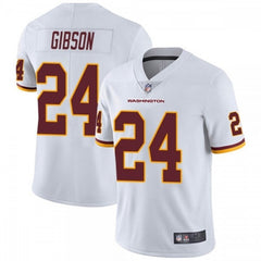 Men's Washington Football Team #24 Antonio Gibson White Vapor Untouchable Limited Stitched Jersey 