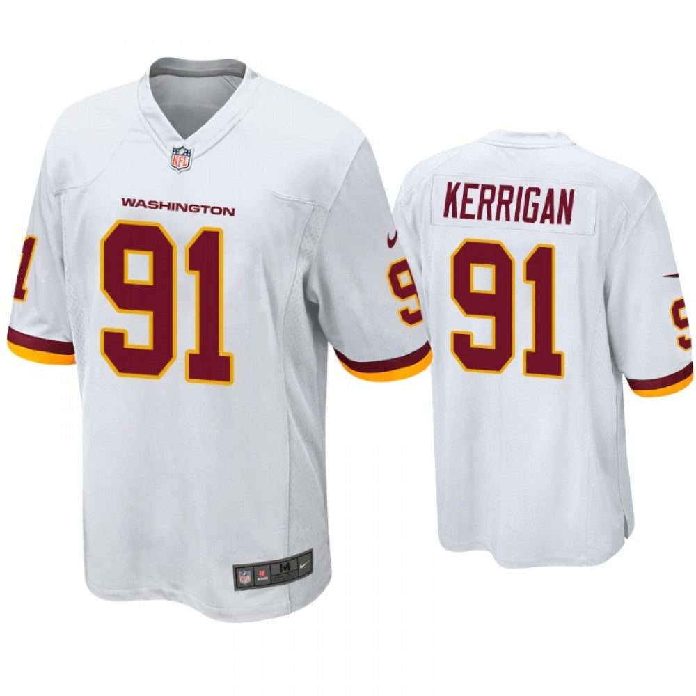 Men's Washington Football Team #91 Ryan Kerrigan White Vapor Untouchable Limited Stitched Jersey 