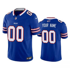 Men's Buffalo Bills Active Player Custom Blue 2023 F.U.S.E. Vapor Untouchable Limited Stitched Jersey 