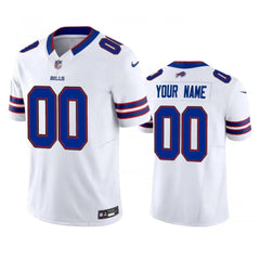 Men's Buffalo Bills Active Player Custom White 2023 F.U.S.E. Vapor Untouchable Limited Stitched Jersey 