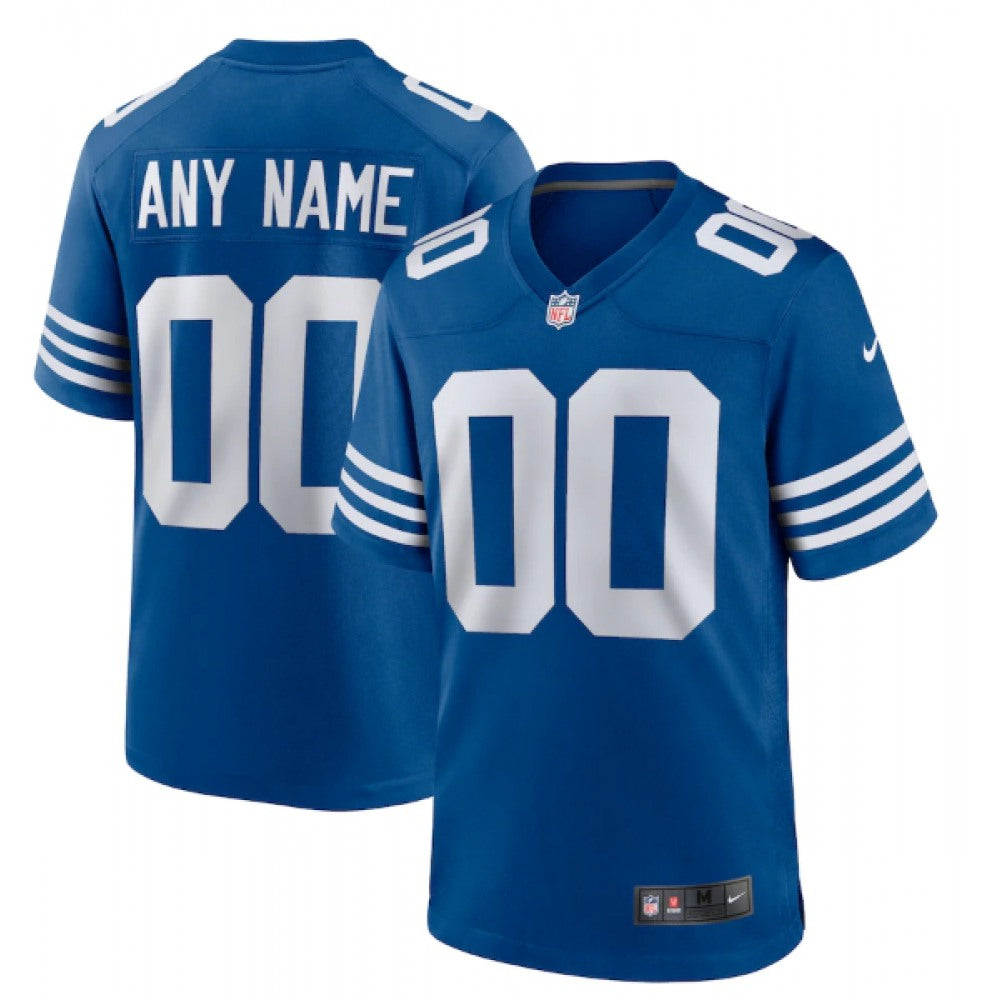 Men's Indianapolis Colts Active Player Custom Royal 2021 Limited Stitched Jersey 