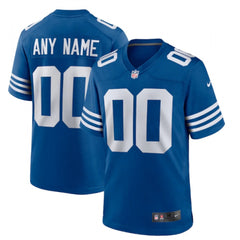 Men's Indianapolis Colts Active Player Custom Royal 2021 Limited Stitched Jersey 
