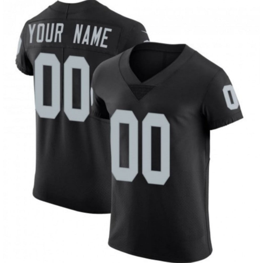 Men's Las Vegas Raiders Customized Black Legend Stitched NFL Jersey 