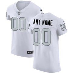 Men's Las Vegas Raiders Customized White Legend Stitched Jersey 
