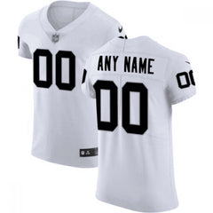 Men's Las Vegas Raiders Customized White Legend Stitched NFL Jersey 