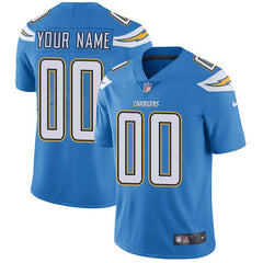Men's Los Angeles Chargers Customized Electric Blue Alternate Vapor Untouchable NFL Stitched Limited Jersey 