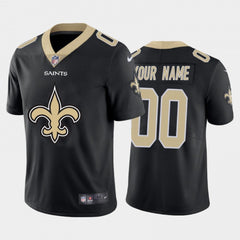 Men's New Orleans Saints Customized Black 2020 Team Big Logo Stitched Limited Jersey 