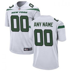 Men's New York Jets Customized 2019 White Vapor Untouchable NFL Stitched Limited Jersey 