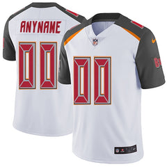Men's Tampa Bay Buccaneers Customized White Vapor Untouchable Limited Stitched NFL Jersey 