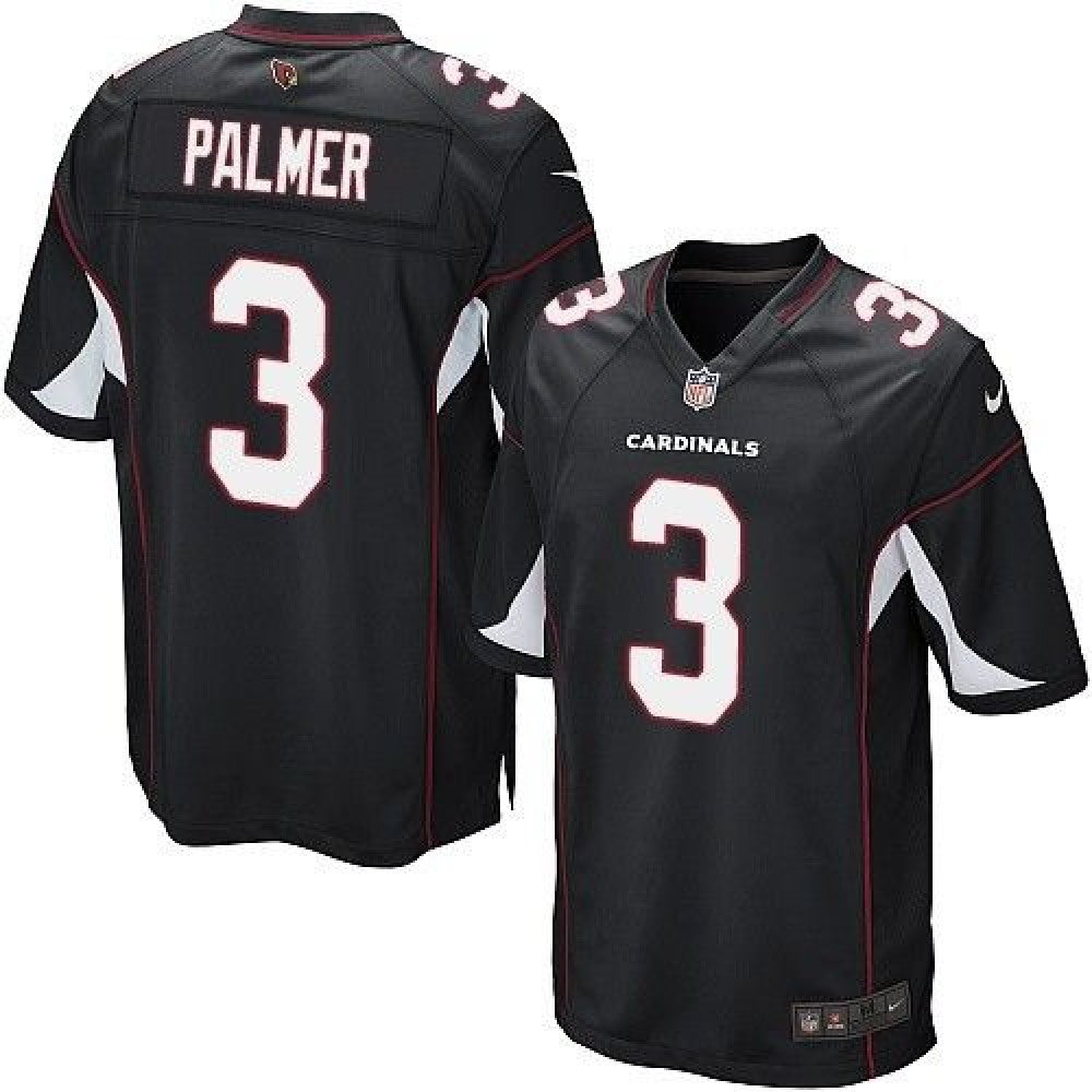 Cardinals #3 Carson Palmer Black Alternate Youth Stitched NFL Elite Jersey 