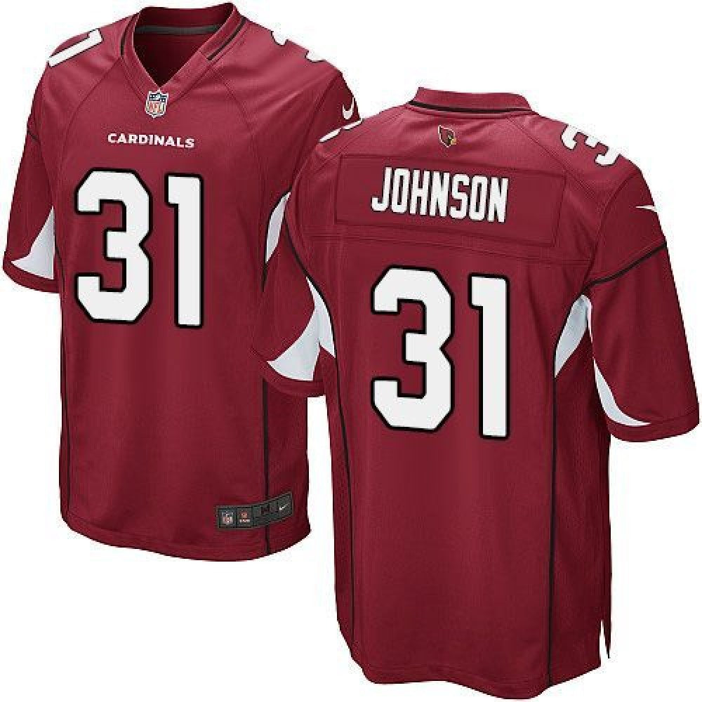 Cardinals #31 David Johnson Red Team Color Youth Stitched NFL Elite Jersey 