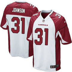 Cardinals #31 David Johnson White Youth Stitched NFL Elite Jersey 
