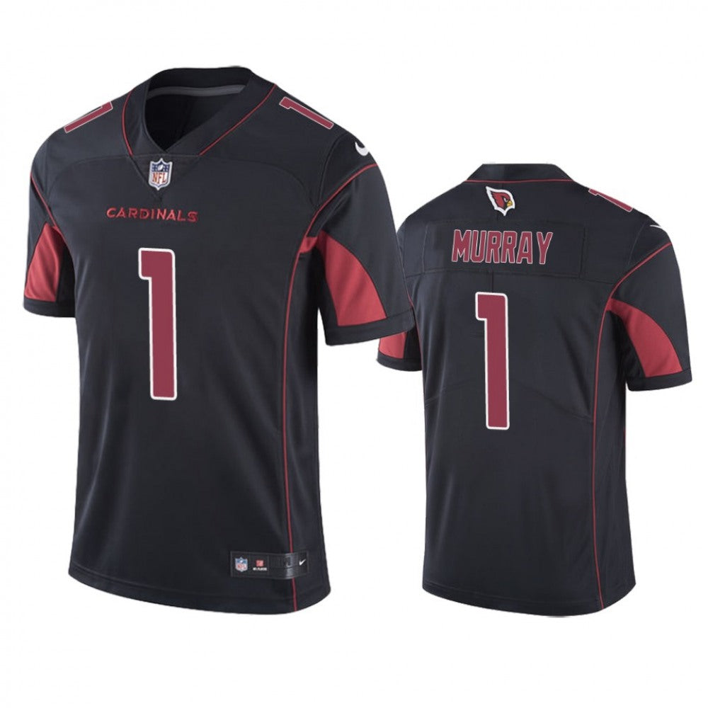 Youth Arizona Cardinals #1 Kyler Murray Black Limited Rush Stitched NFL Jersey 