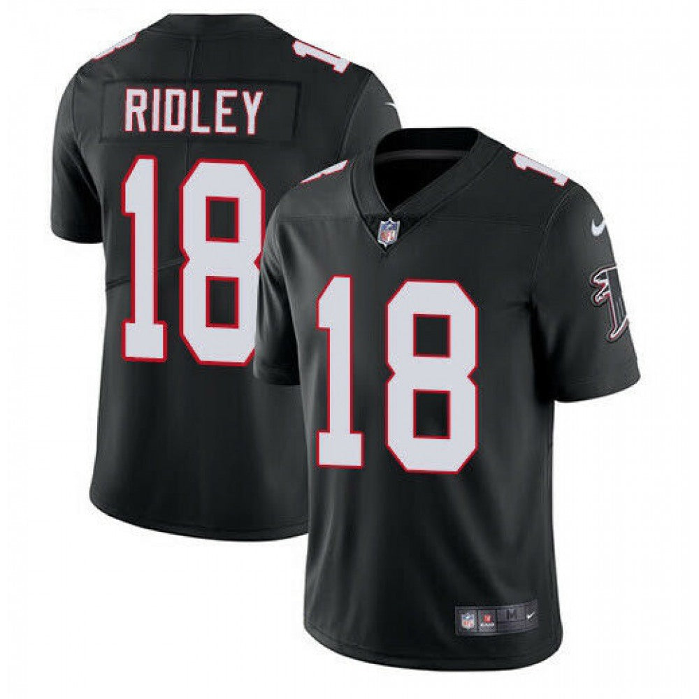 Youth Atlanta Falcons #18 Calvin Ridley Black Vapor Untouchable Limited Stitched Jersey 