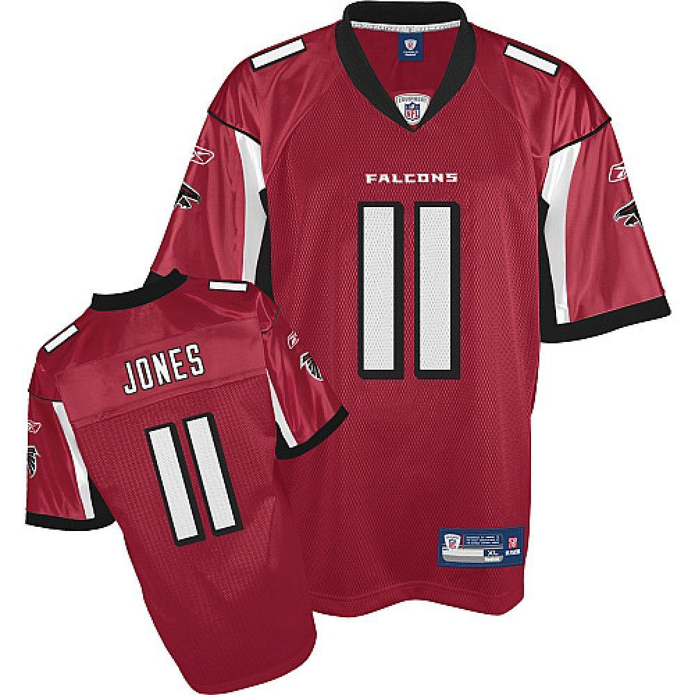 Falcons #11 Julio Jones Red Stitched Youth NFL Jersey 