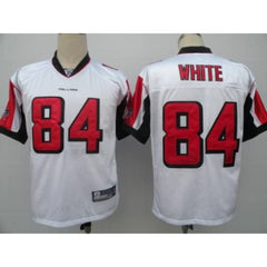 Falcons #84 Roddy White White Color Stitched Youth NFL Jersey 