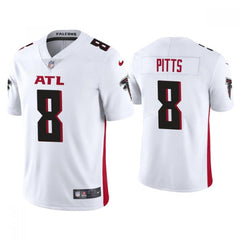Youth Atlanta Falcons #8 Kyle Pitts White Vapor Untouchable Limited Stitched Jersey 