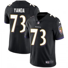 Youth Baltimore Ravens #73 Marshal Yanda Black Vapor Untouchable NFL Jersey 