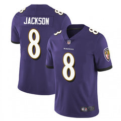 Youth Baltimore Ravens #8 Lamar Jackson Purple Vapor Untouchable NFL Jersey 