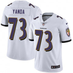Youth Baltimore Ravens #73 Marshal Yanda White Vapor Untouchable NFL Jersey 