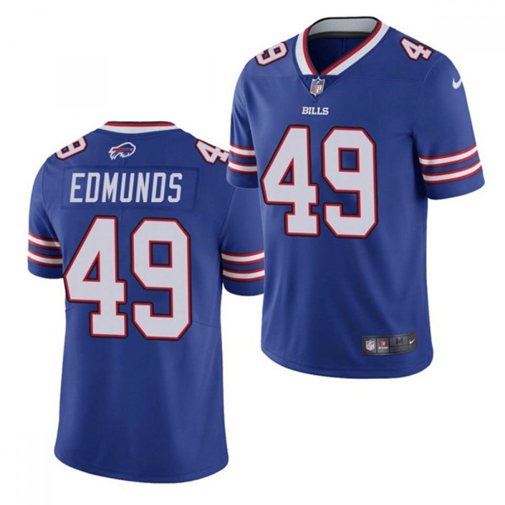 Youth Buffalo Bills #49 Tremaine Edmunds Blue Vapor Untouchable Limited Stitched Jersey 