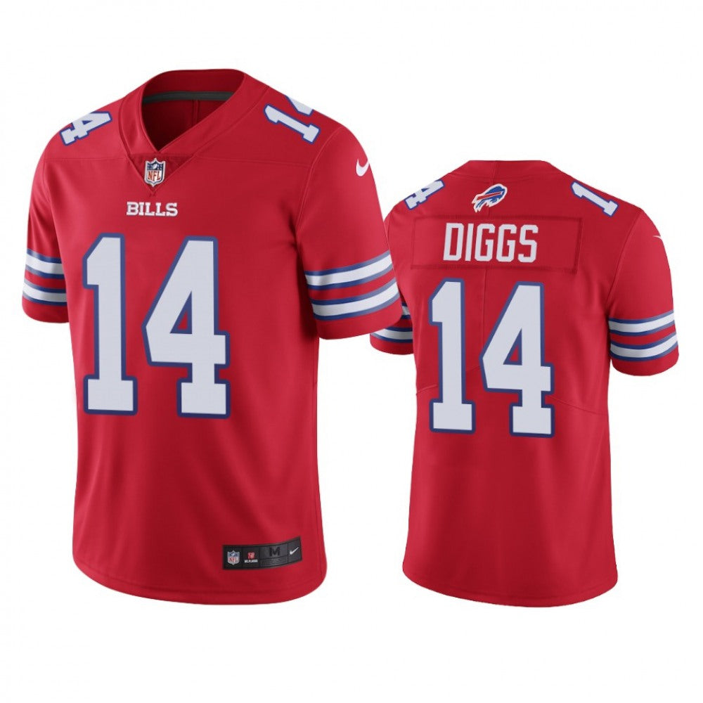 Youth Buffalo Bills #14 Stefon Diggs Red Vapor Untouchable Limited Stitched Jersey 