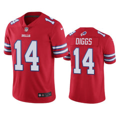 Youth Buffalo Bills #14 Stefon Diggs Red Vapor Untouchable Limited Stitched Jersey 