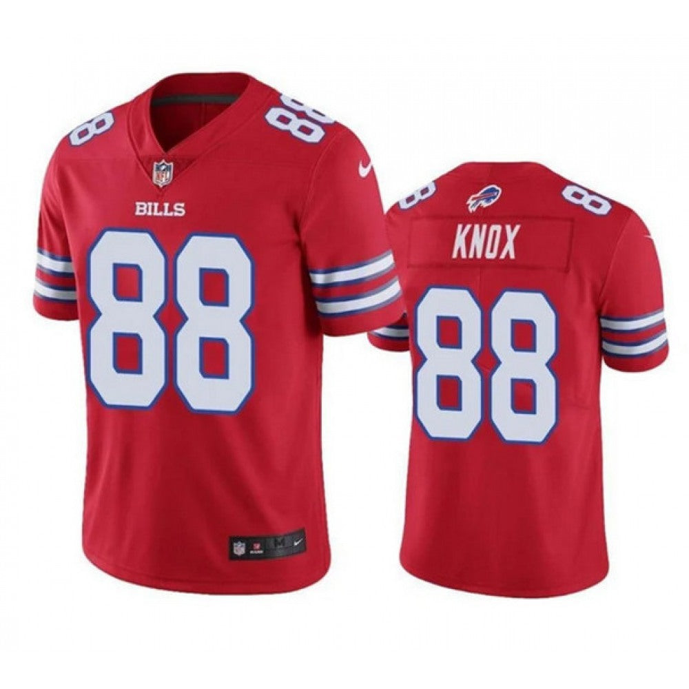 Youth Buffalo Bills #88 Dawson Knox Red Vapor Untouchable Limited Stitched Jersey 