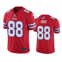 Youth Buffalo Bills #88 Dawson Knox Red Vapor Untouchable Limited Stitched Jersey 