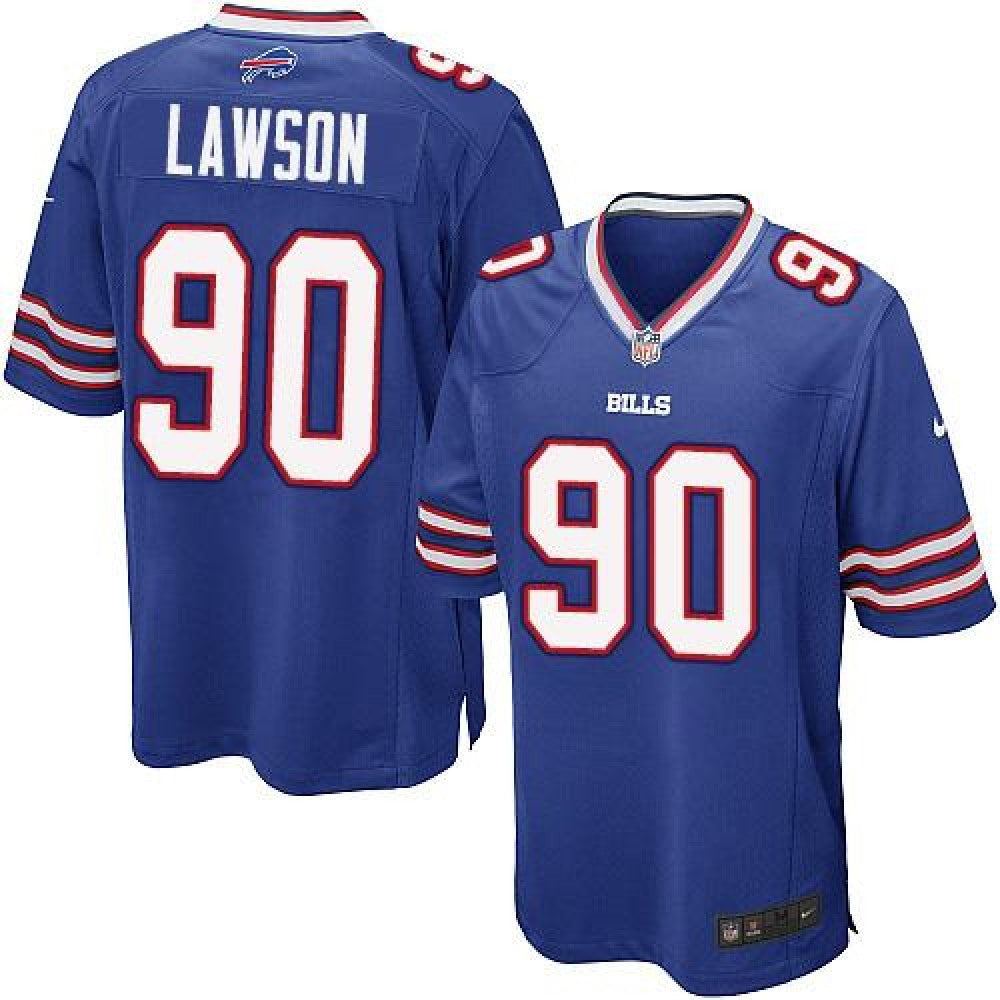 Bills #90 Shaq Lawson Royal Blue Team Color Youth Stitched NFL New Elite Jersey 