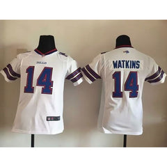 Bills #14 Sammy Watkins White Youth Stitched NFL New Elite Jersey 