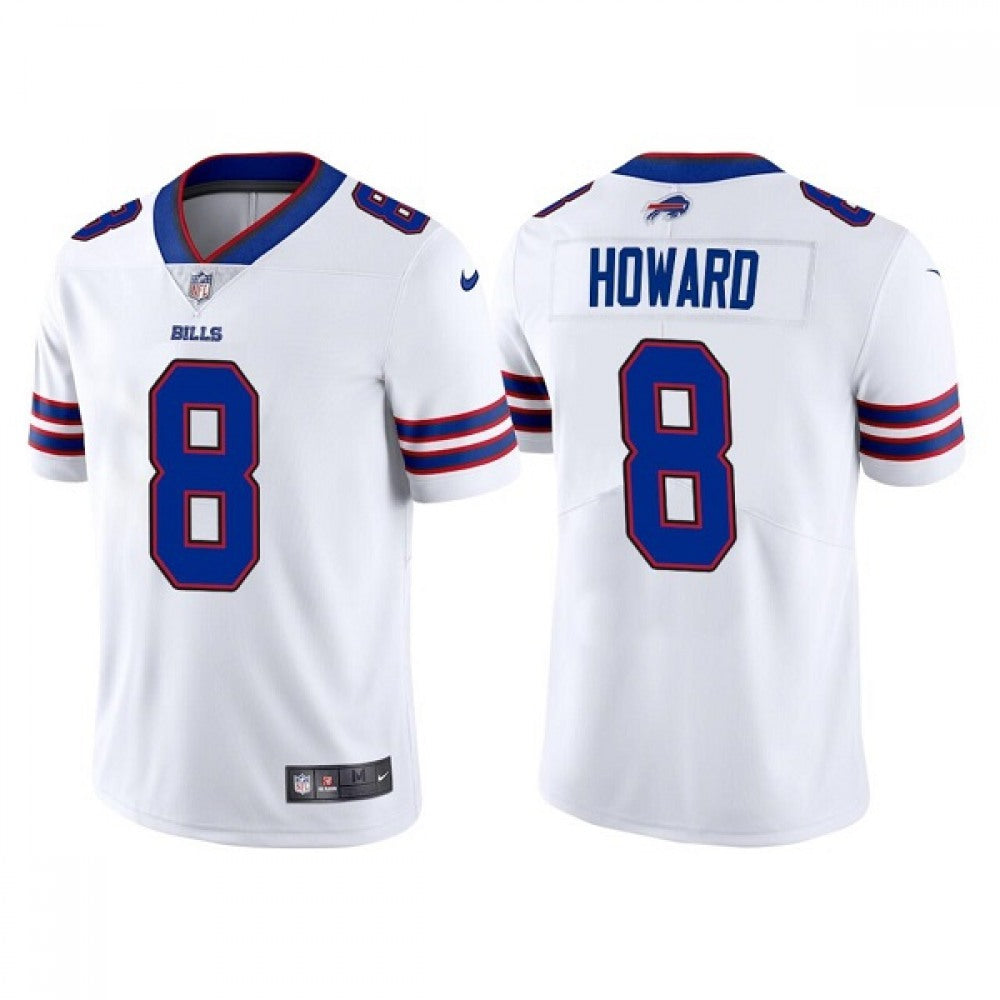 Youth Buffalo Bills #8 O.J. Howard White Vapor Untouchable Limited Stitched Jersey 