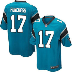 Panthers #17 Devin Funchess Blue Alternate Youth Stitched NFL Elite Jersey 