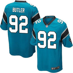 Panthers #92 Vernon Butler Blue Alternate Youth Stitched NFL Elite Jersey 