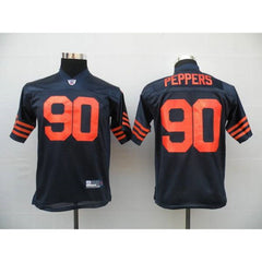Bears #90 Julius Peppers Blue/Orange 1940s Throwback Stitched Youth NFL Jersey 