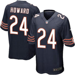 Bears #24 Jordan Howard Navy Blue Team Color Youth Stitched NFL Elite Jersey 