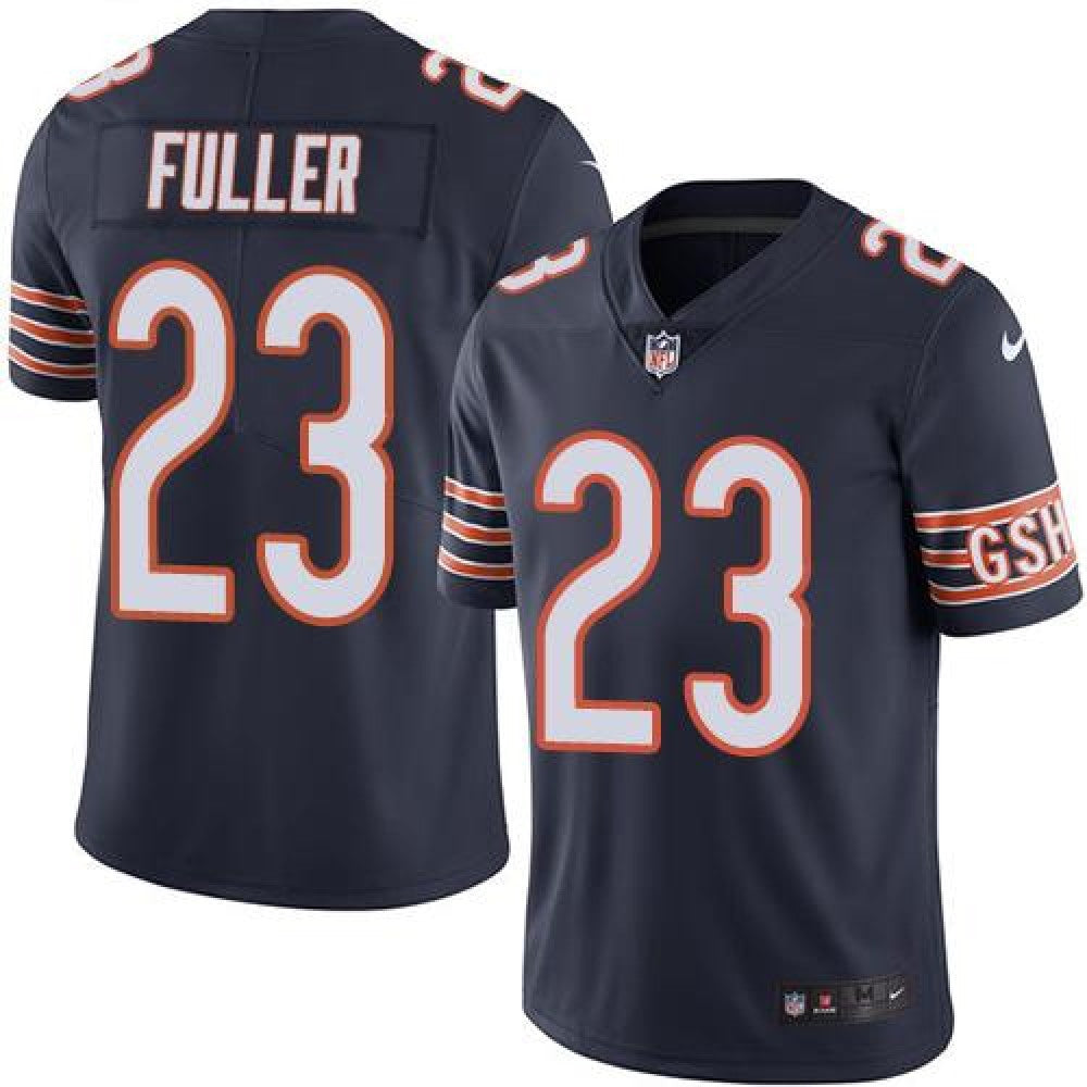 Bears #23 Kyle Fuller Navy Blue Youth Stitched NFL Limited Rush Jersey 
