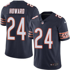 Bears #24 Jordan Howard Navy Blue Youth Stitched NFL Limited Rush Jersey 