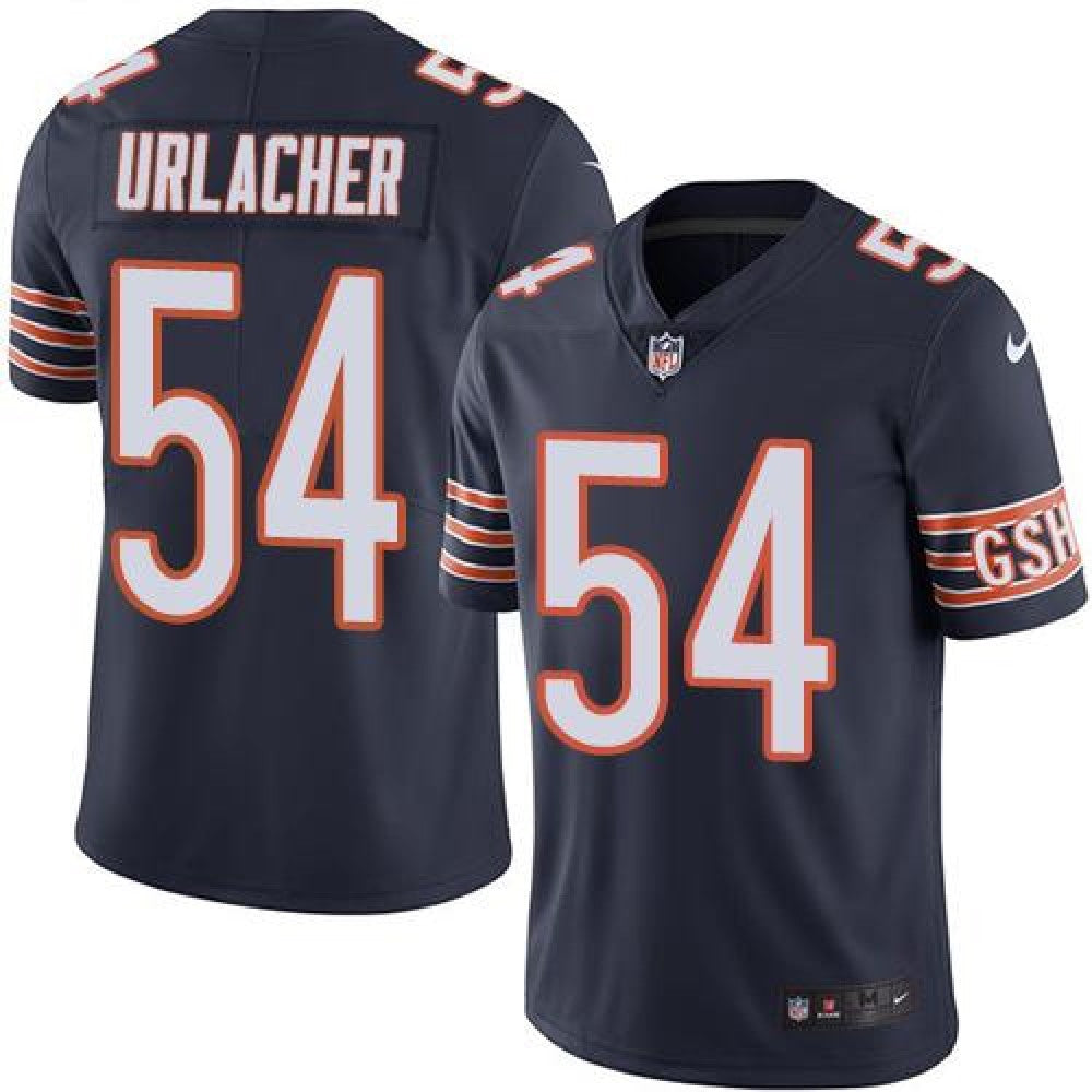 Bears #54 Brian Urlacher Navy Blue Youth Stitched NFL Limited Rush Jersey 