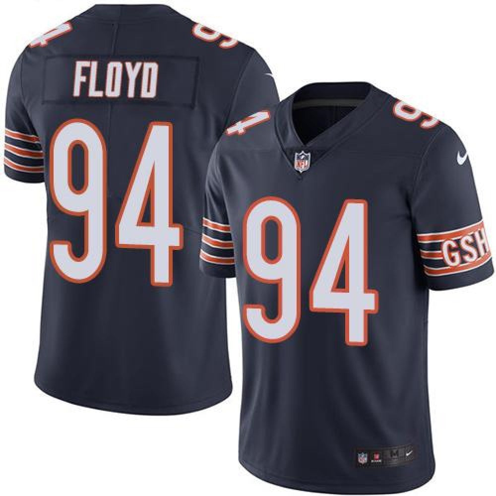 Bears #94 Leonard Floyd Navy Blue Youth Stitched NFL Limited Rush Jersey 