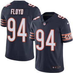 Bears #94 Leonard Floyd Navy Blue Youth Stitched NFL Limited Rush Jersey 