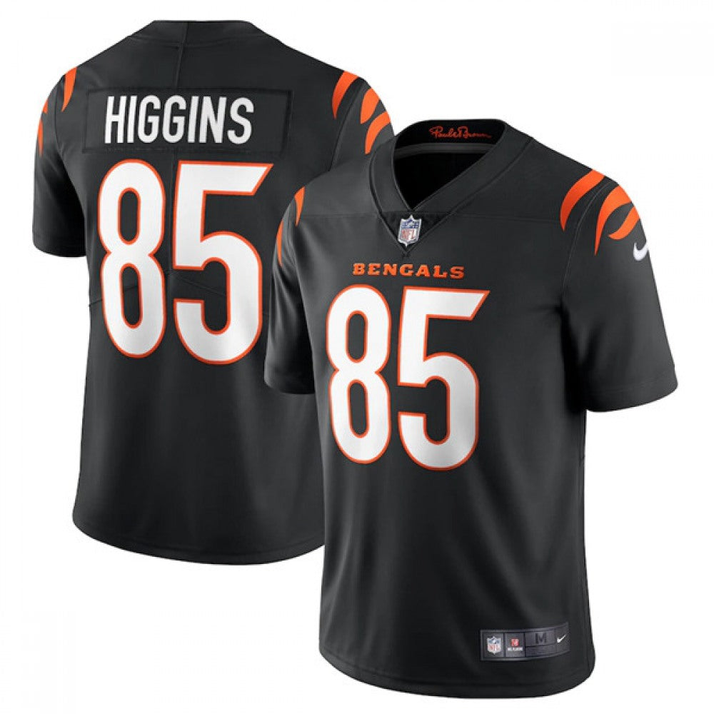 Youth Cincinnati Bengals #85 Tee Higgins New Black Vapor Untouchable Limited Stitched Jersey 