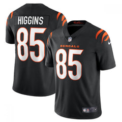 Youth Cincinnati Bengals #85 Tee Higgins New Black Vapor Untouchable Limited Stitched Jersey 