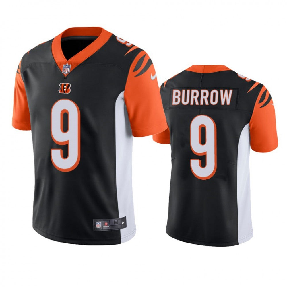 Youth Cincinnati Bengals #9 Joe Burrow Black Vapor Untouchable Limited Stitched Jersey 