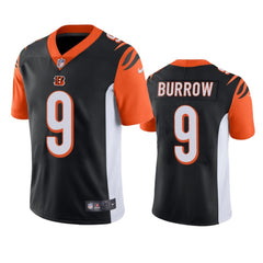 Youth Cincinnati Bengals #9 Joe Burrow Black Vapor Untouchable Limited Stitched Jersey 
